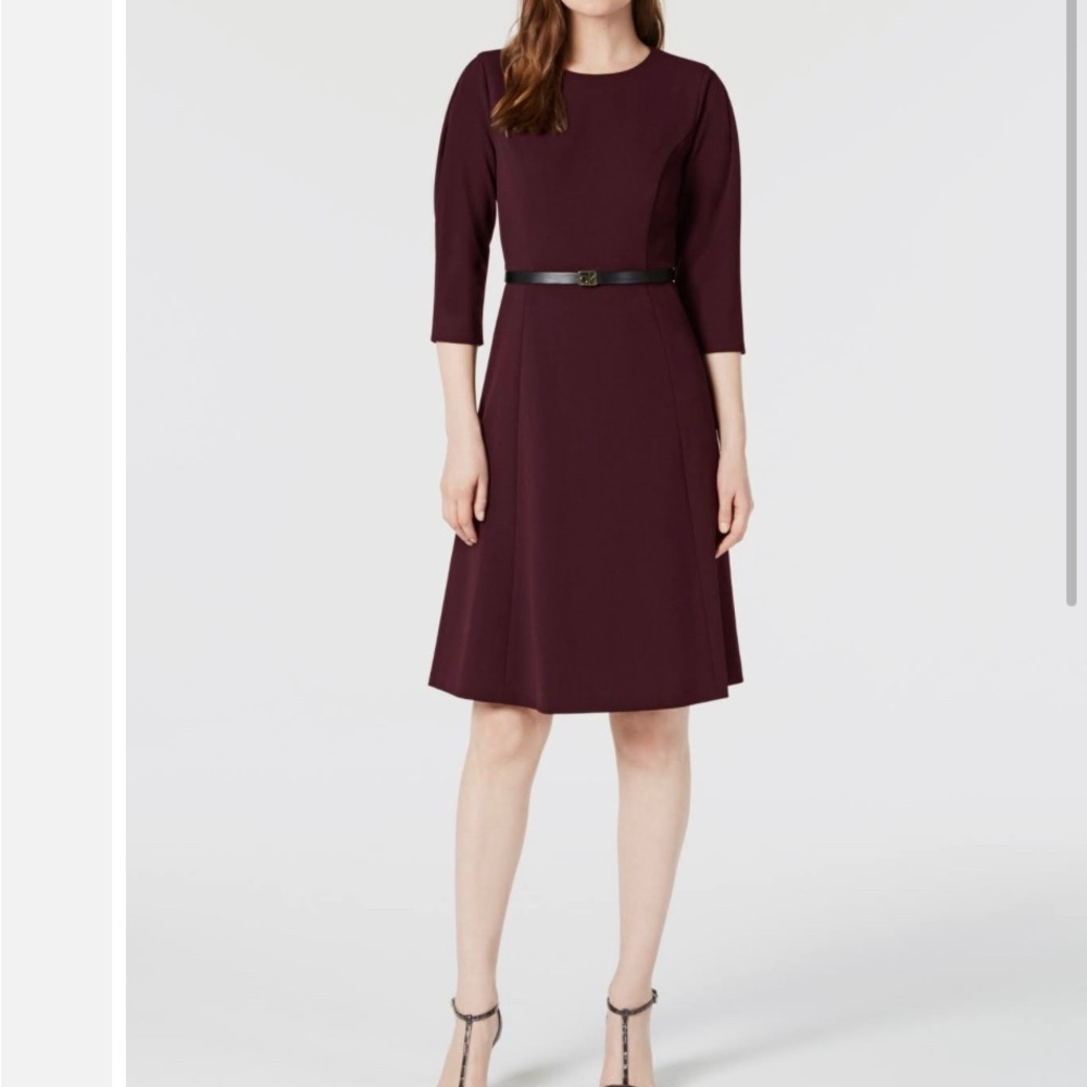 NWT Calvin Klein Aubergine Dress, size 12